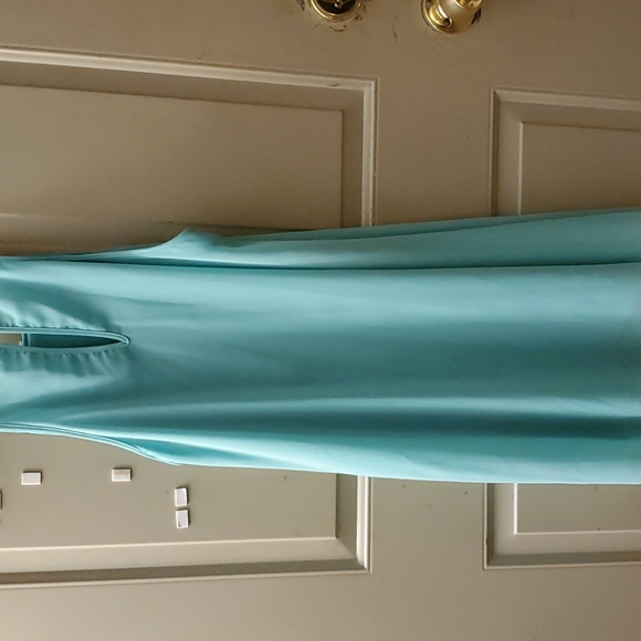 Fringe Short Blue Dress - Picture 5 of 6